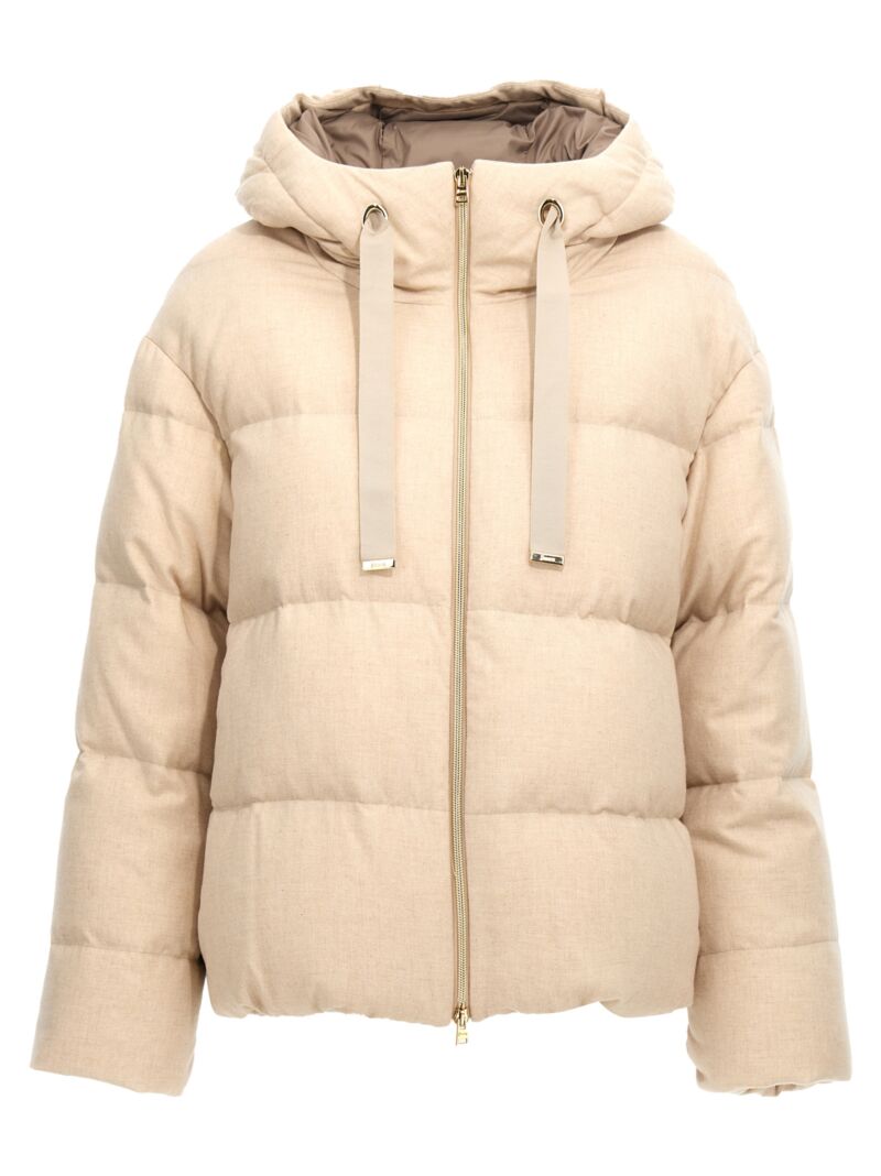 'Ultalight' down jacket HERNO Beige