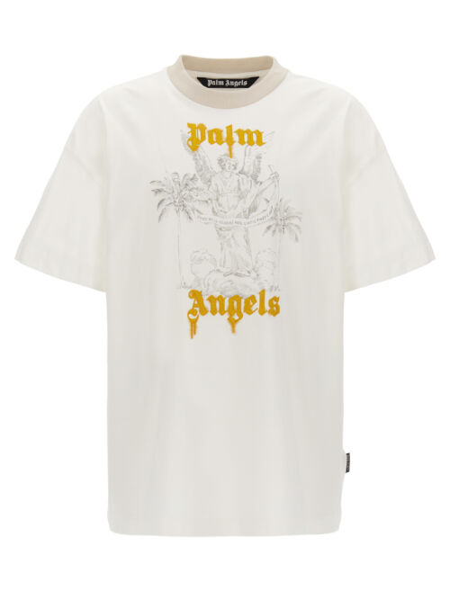 'Angel Pencil' T-shirt PALM ANGELS White