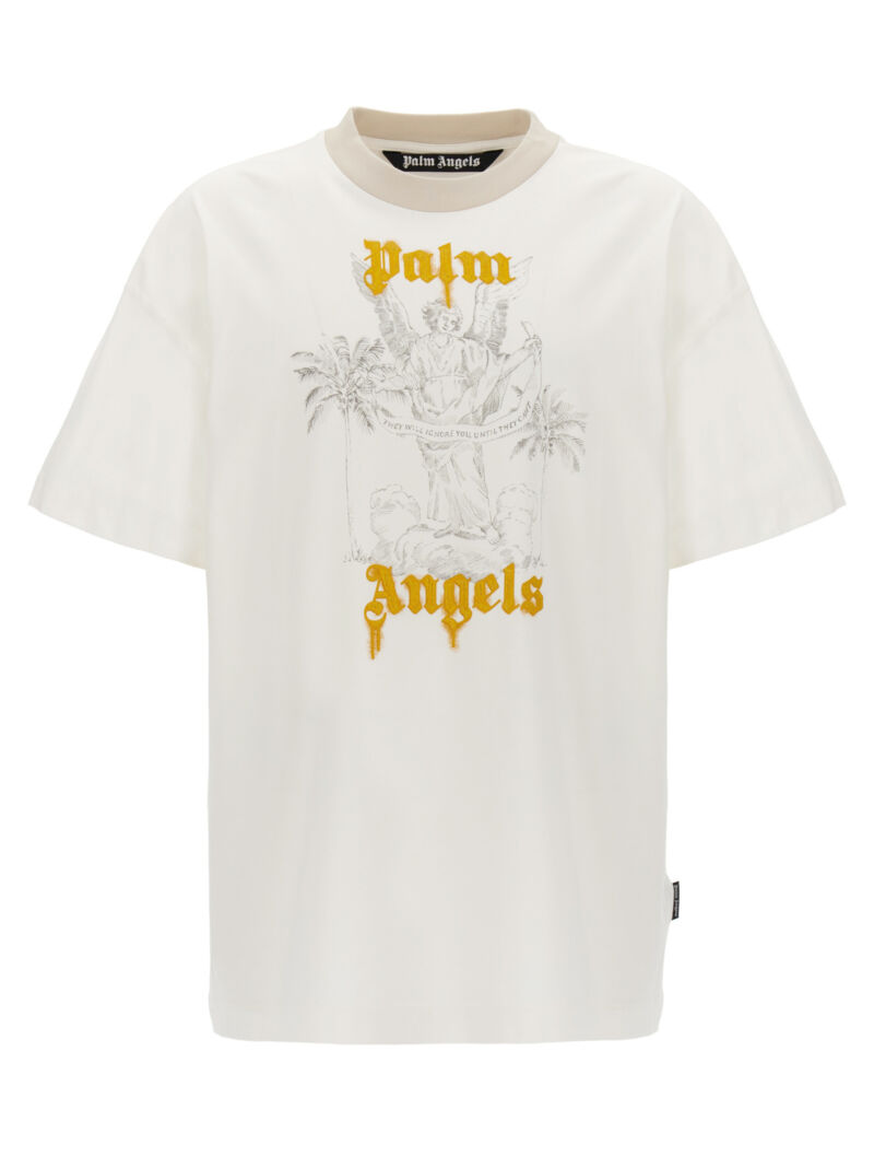 'Angel Pencil' T-shirt PALM ANGELS White