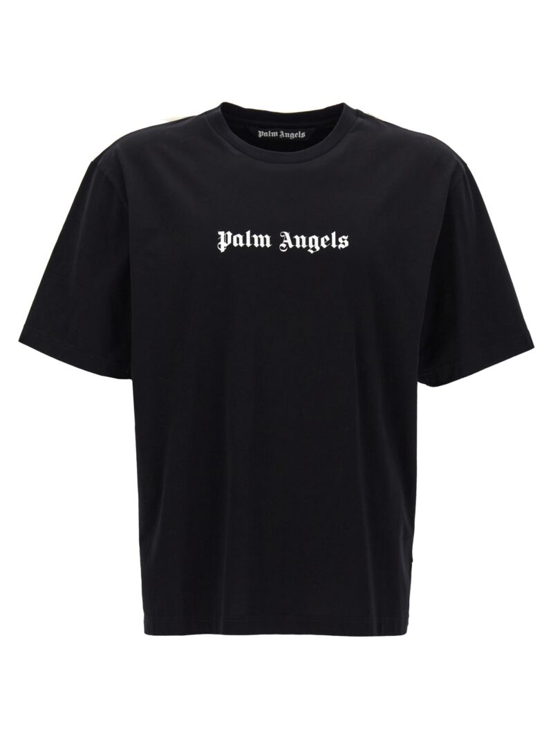 'Classic Logo' T-shirt PALM ANGELS White/Black