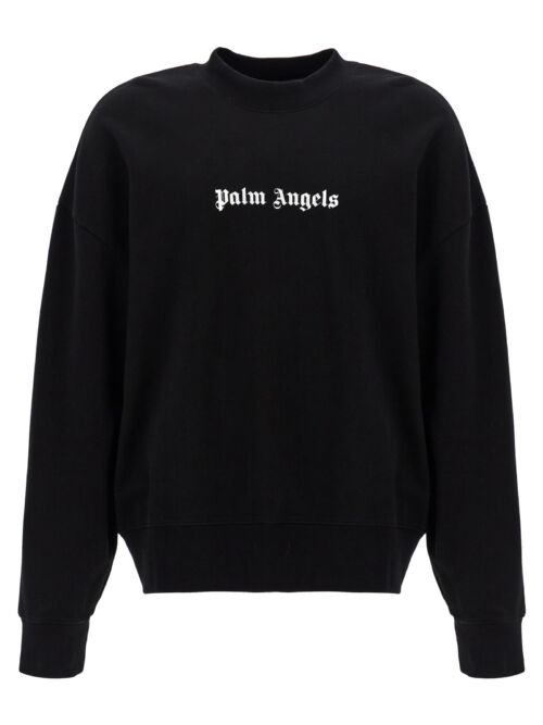 'Classic Logo' sweatshirt PALM ANGELS White/Black