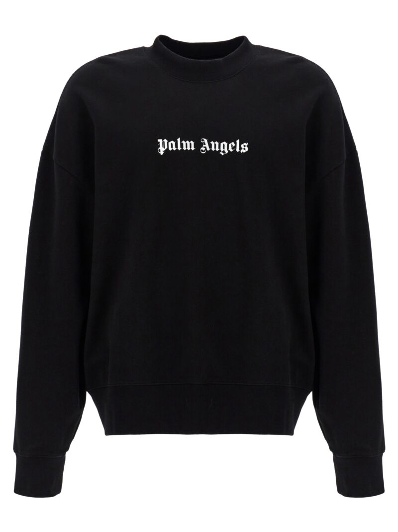 'Classic Logo' sweatshirt PALM ANGELS White/Black