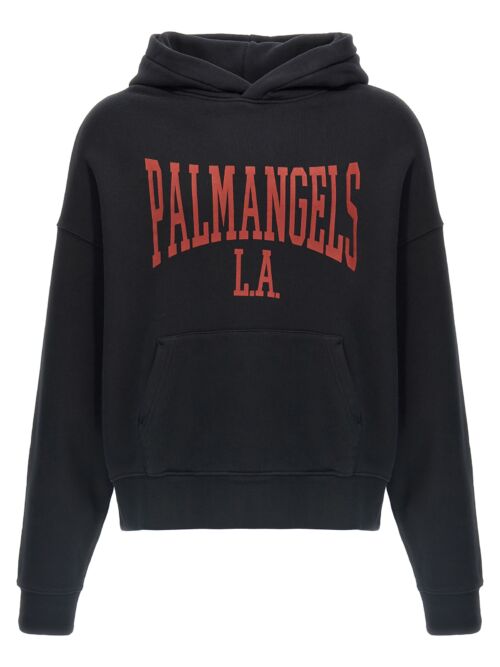 'College' hoodie PALM ANGELS Black