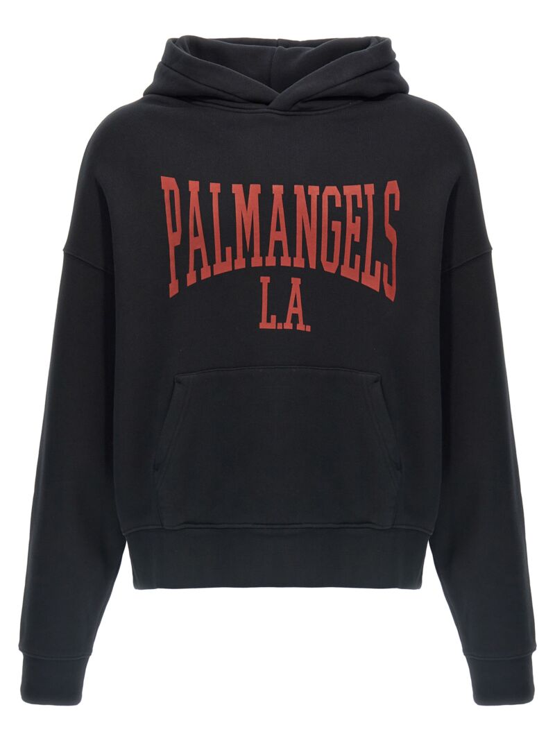 'College' hoodie PALM ANGELS Black