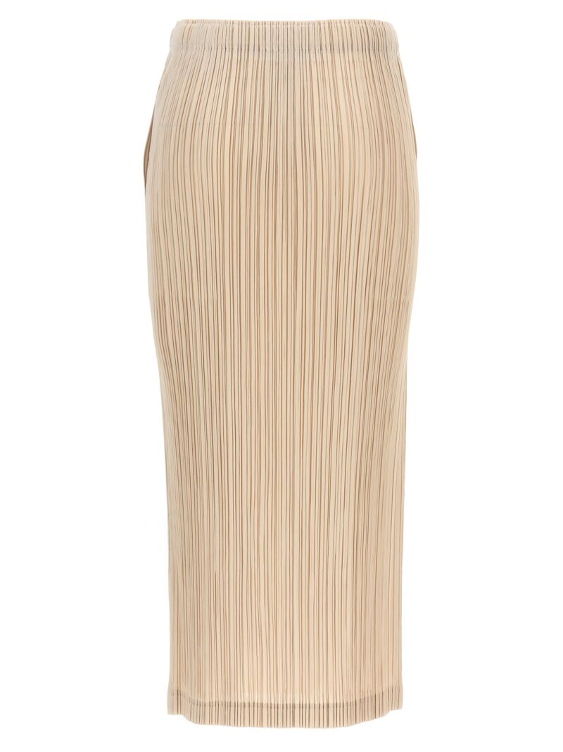 'Thicker Bottoms' skirt PP48JG37440 PLEATS PLEASE ISSEY MIYAKE Beige