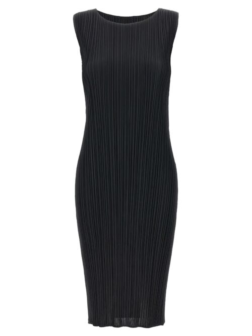 'Monthly Colors: July' dress PLEATS PLEASE ISSEY MIYAKE Black