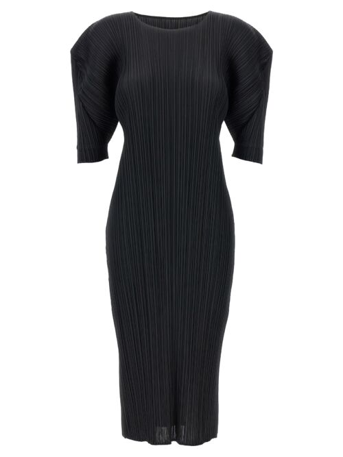 'Monthly Colors: July' dress PLEATS PLEASE ISSEY MIYAKE Black