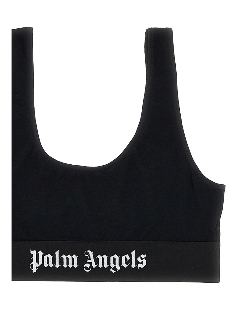 'Classic Logo' bra Woman PALM ANGELS Black