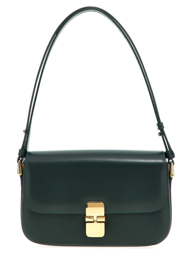 'Grace Baguette' shoulder bag A.P.C. Green