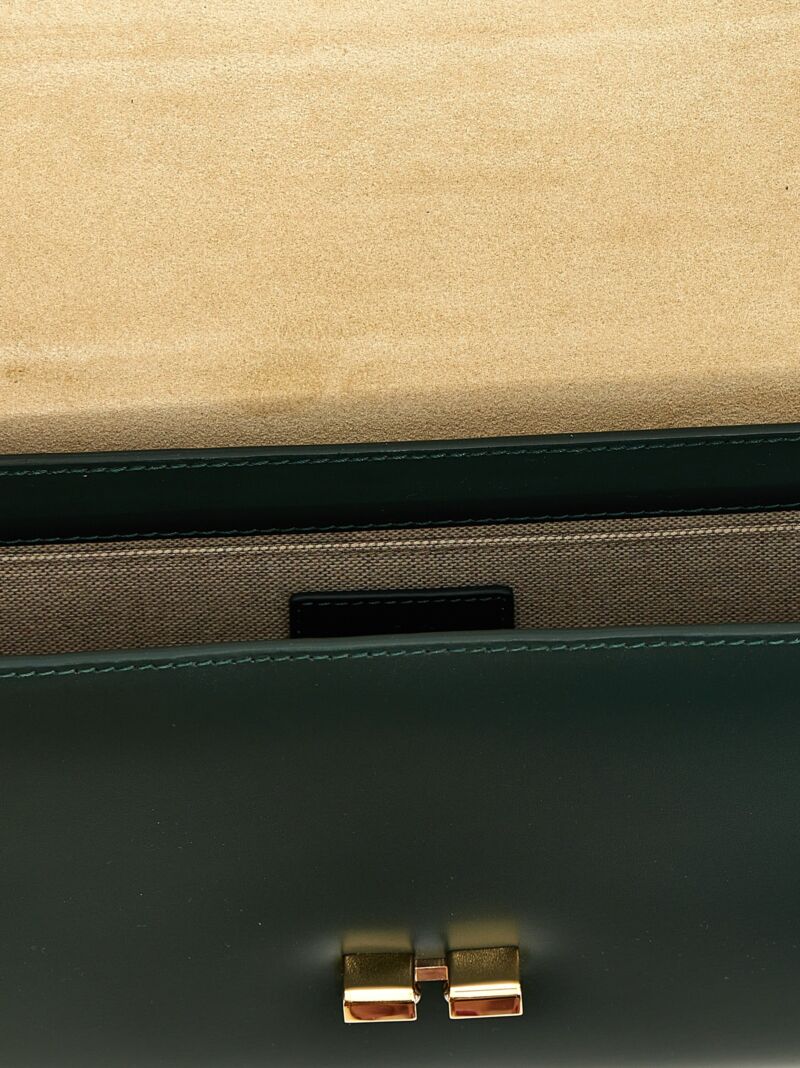 'Grace Baguette' shoulder bag 100% cow leather A.P.C. Green