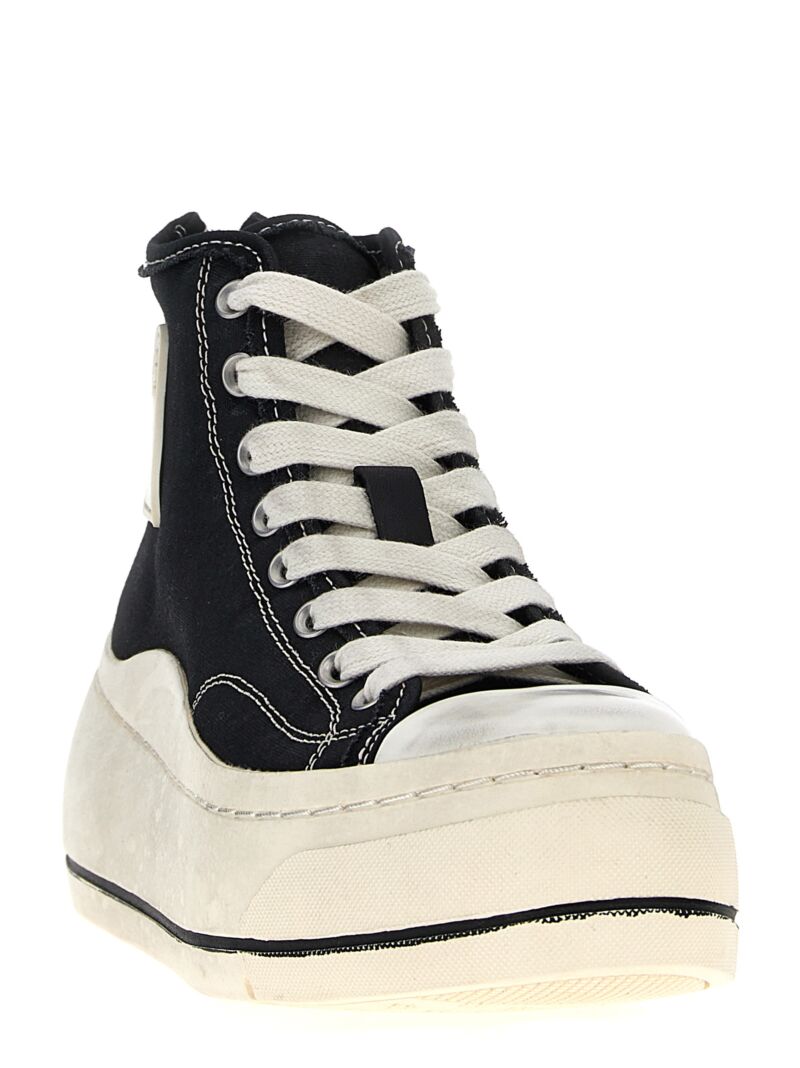 'High Top' sneakers R13S5029001BLACKCANVAS R13 Black