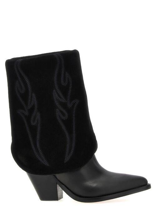 'Rancho Reverse' boots SONORA Black