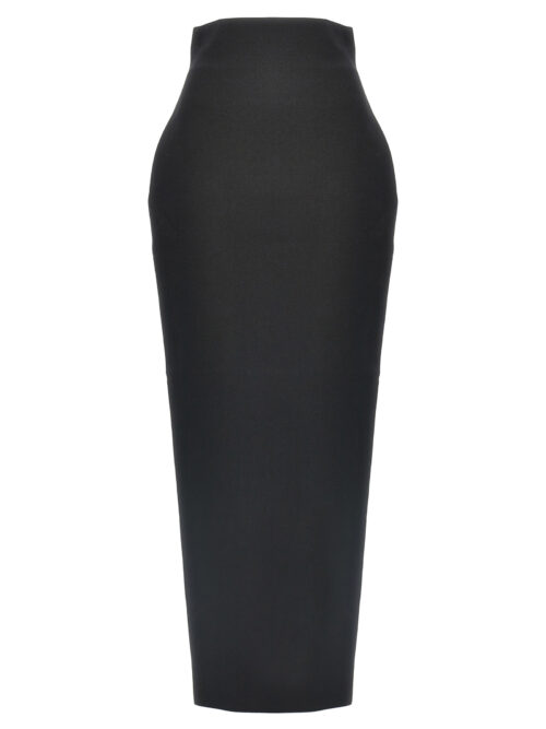 'Dirt Pillar' skirt RICK OWENS Black