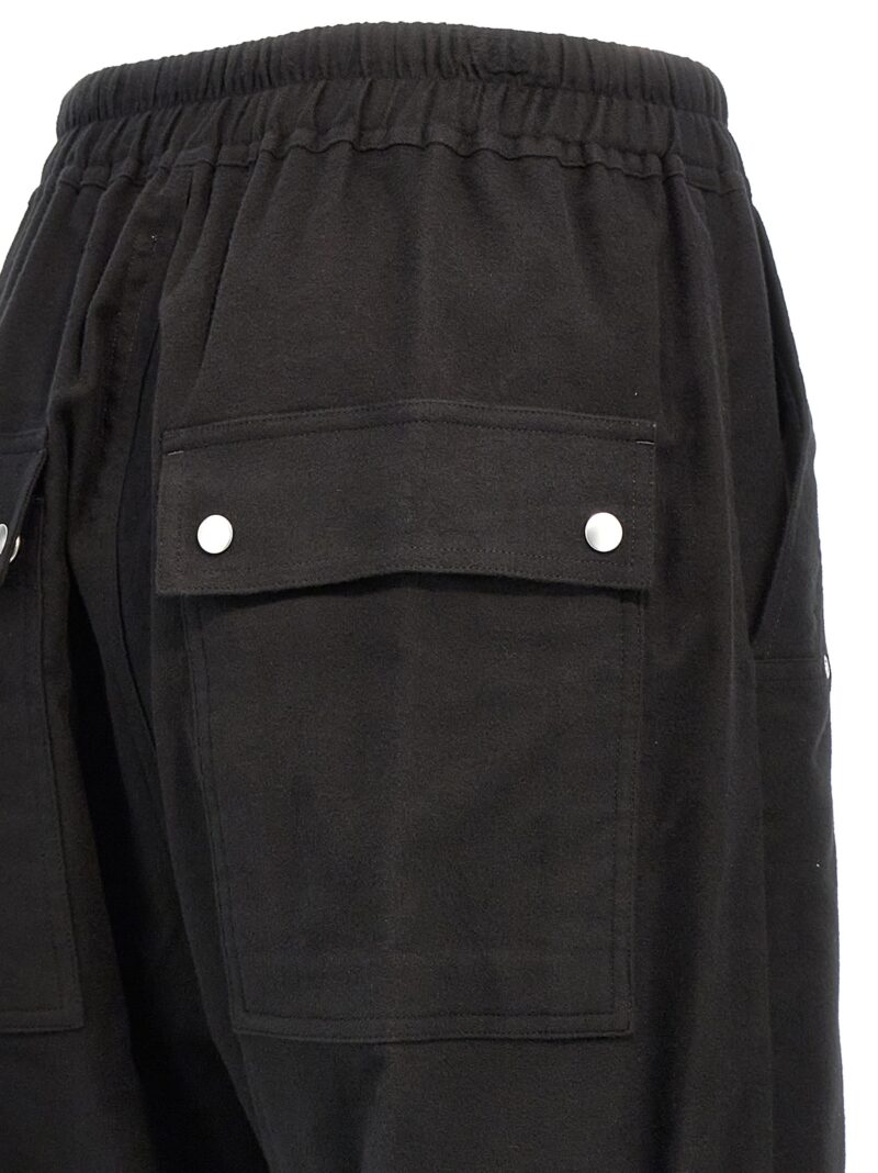 'Wide Bela' pants 100% cotton RICK OWENS Black