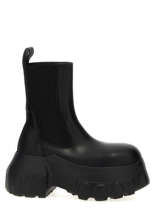 'Beatle Mega Tractor' ankle boots RICK OWENS Black