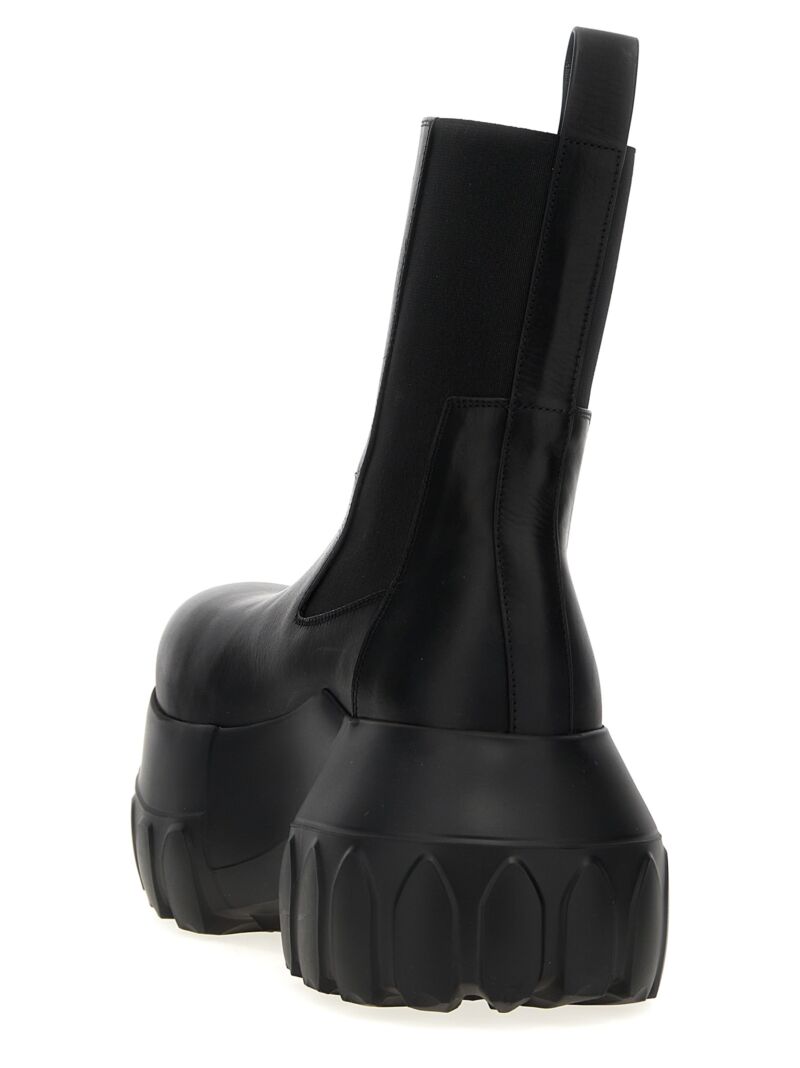 'Beatle Mega Tractor' ankle boots Woman RICK OWENS Black