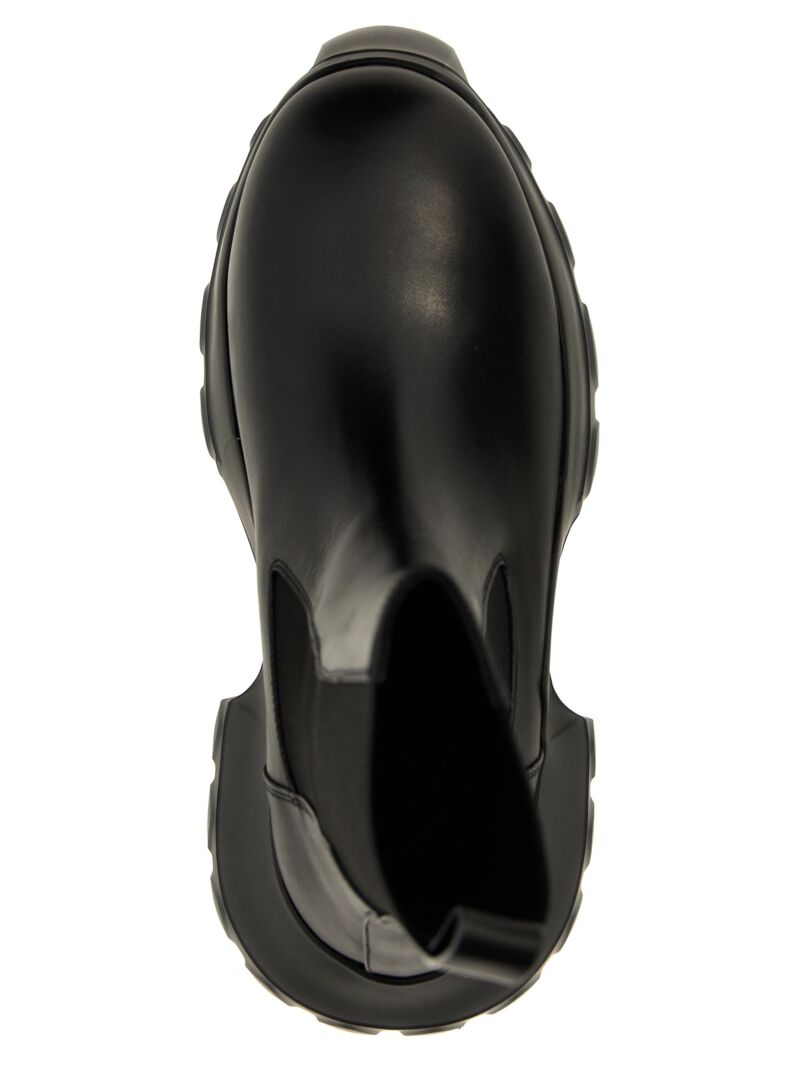 'Beatle Mega Tractor' ankle boots 100% calfskin leather (Bos Taurus) RICK OWENS Black