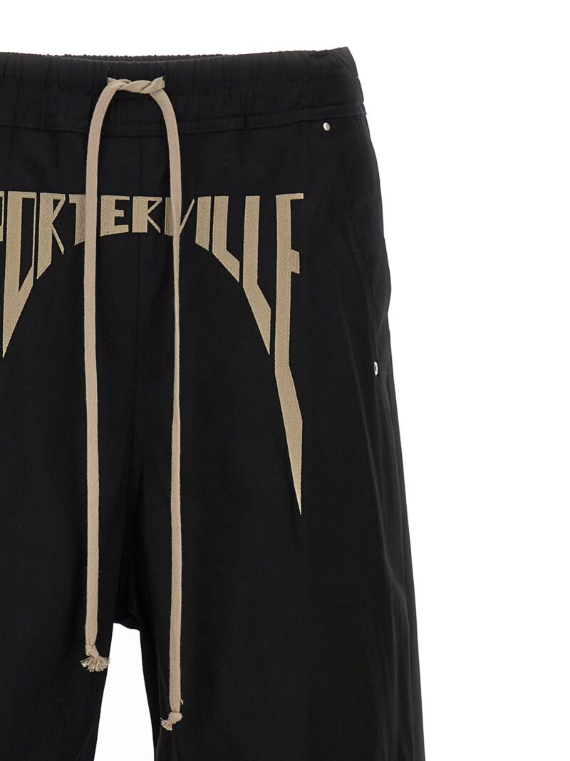 'Porterville Wide Bela Pants' pants Man RICK OWENS Black