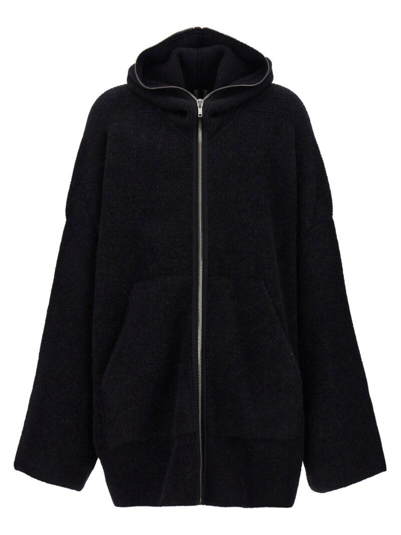 'Gimp' hooded cardigan RICK OWENS Black