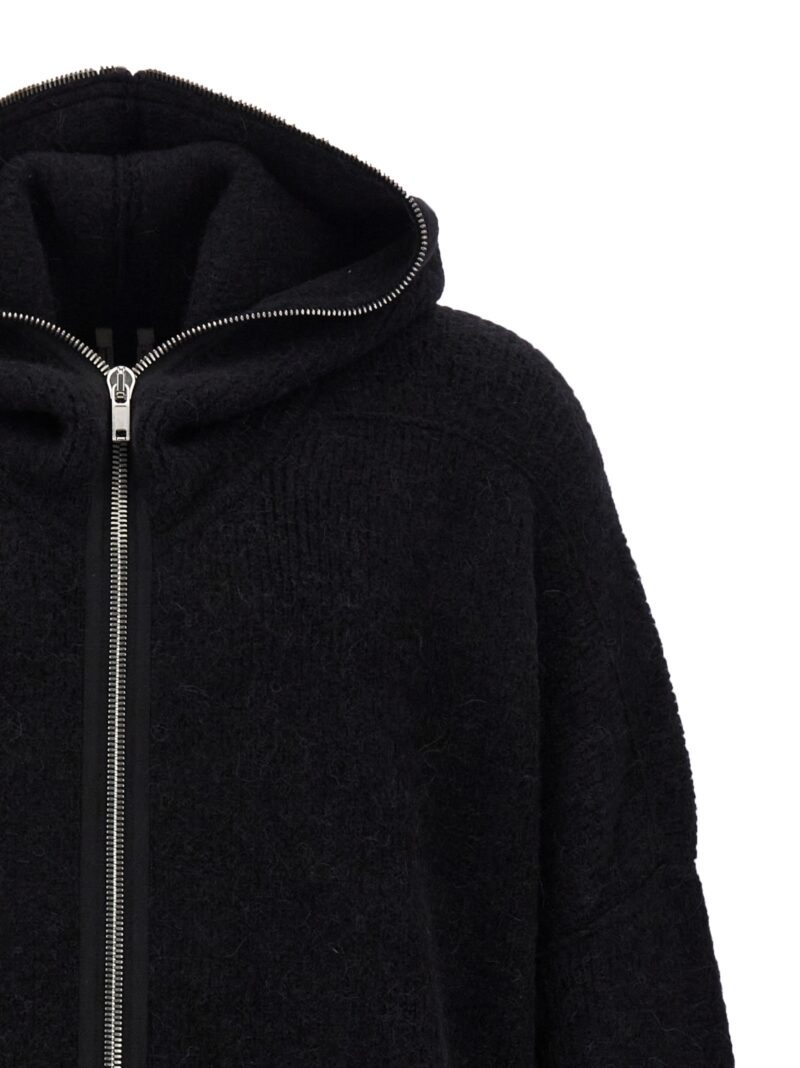 'Gimp' hooded cardigan Man RICK OWENS Black