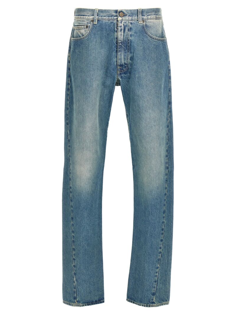 Washed denim jeans MAISON MARGIELA Blue