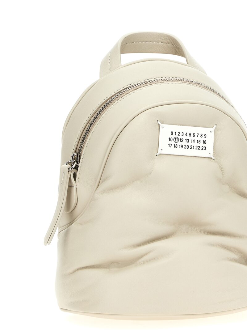 'Glam Slam' backpack 100% ovine leather (Ovis Aries Aries) MAISON MARGIELA Gray