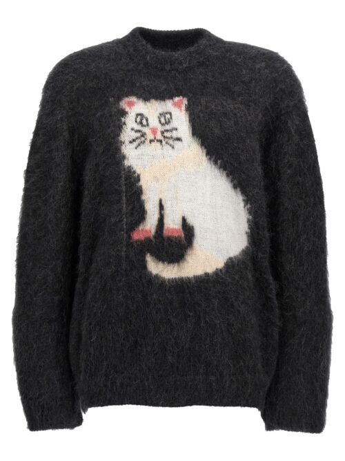 'Gattone Knit' sweater MAGLIANO Black