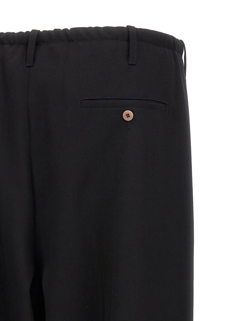 'People's' pants 100% virgin wool MAGLIANO Black