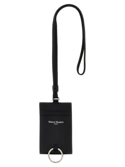 Logo card holder MAISON MARGIELA Black