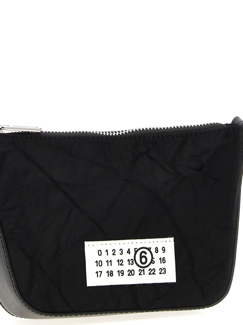 'Numeric' mini shoulder bag Woman MM6 MAISON MARGIELA Black