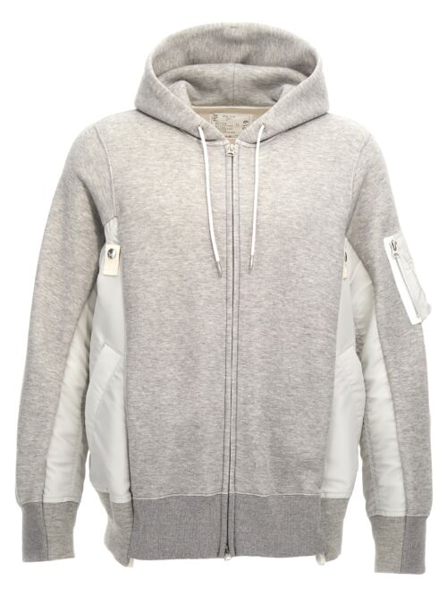 'Sponge' hoodie SACAI Gray