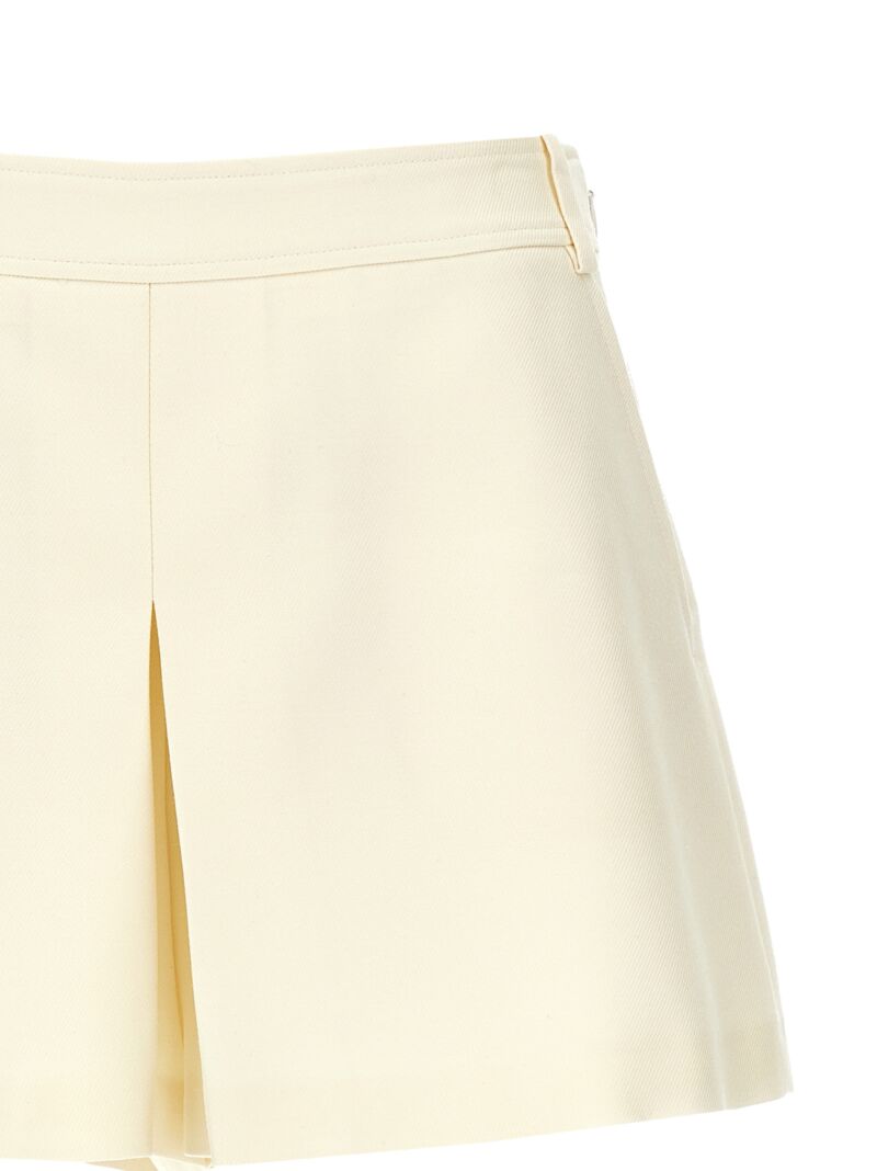 Pleated skort Woman TOM FORD White