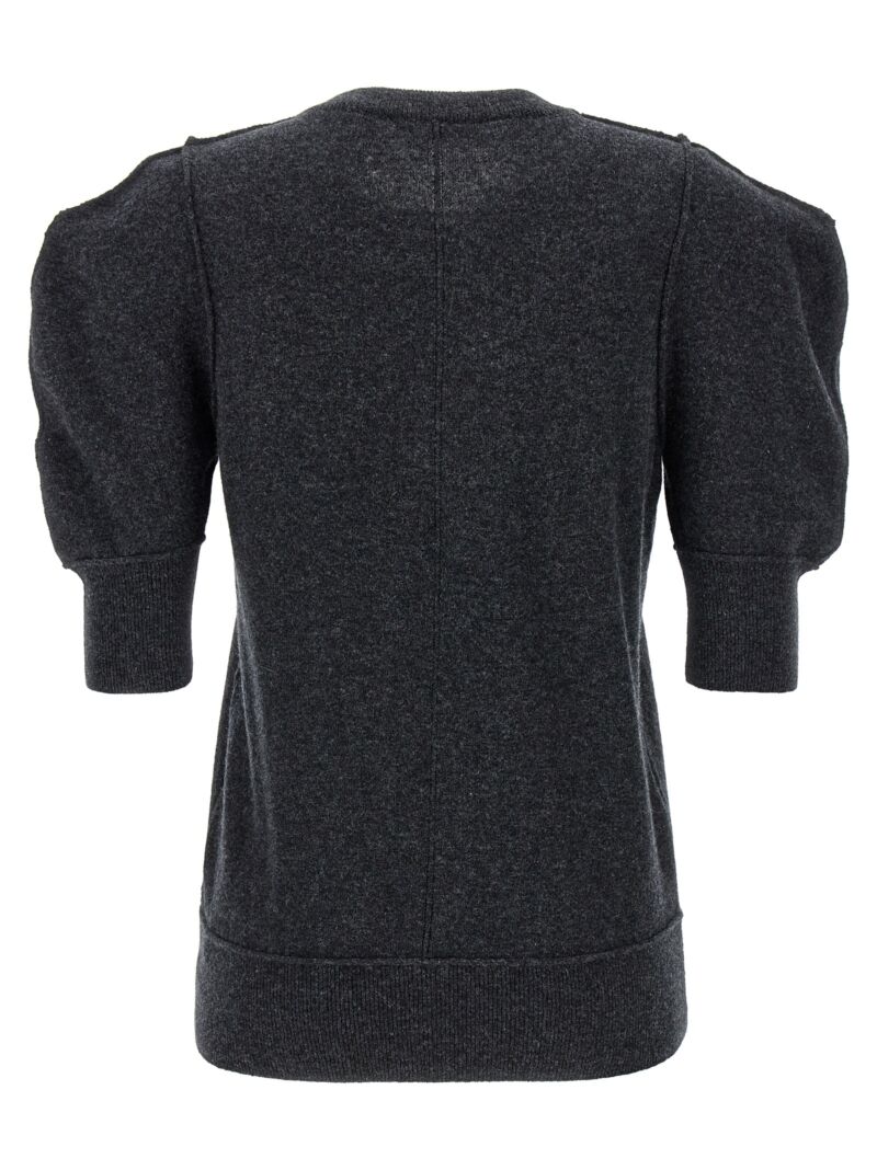 Short sleeve sweater TO1257LK1026BK981 LEMAIRE Gray