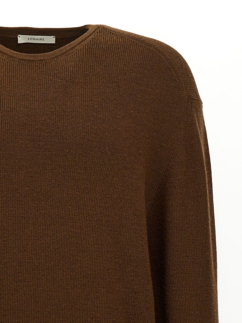 Crewneck sweater Man LEMAIRE Brown