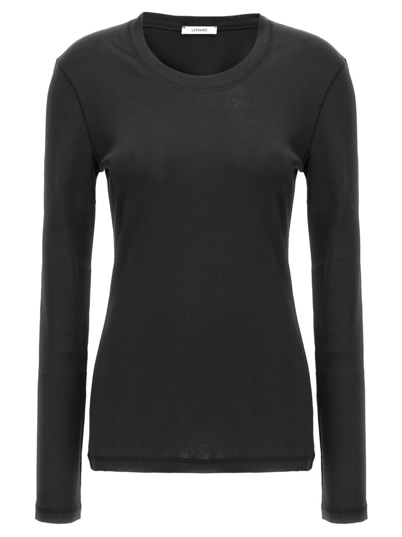 Cotton t-shirt LEMAIRE Black