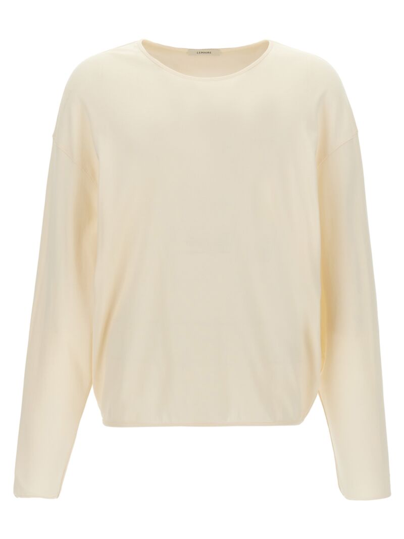 Cotton T-shirt LEMAIRE Beige