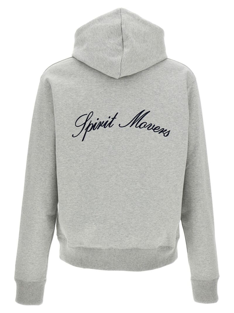 'Howard' hoodie UA24JE01JE154692 WALES BONNER Gray