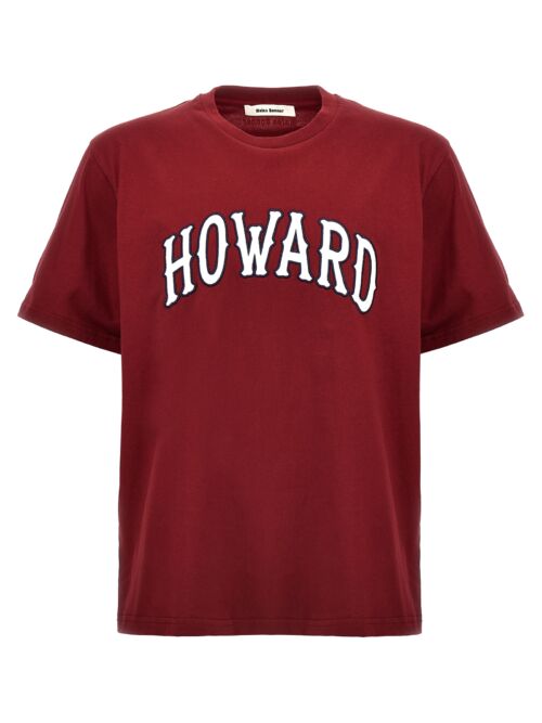 'Howard' T-shirt WALES BONNER Bordeaux