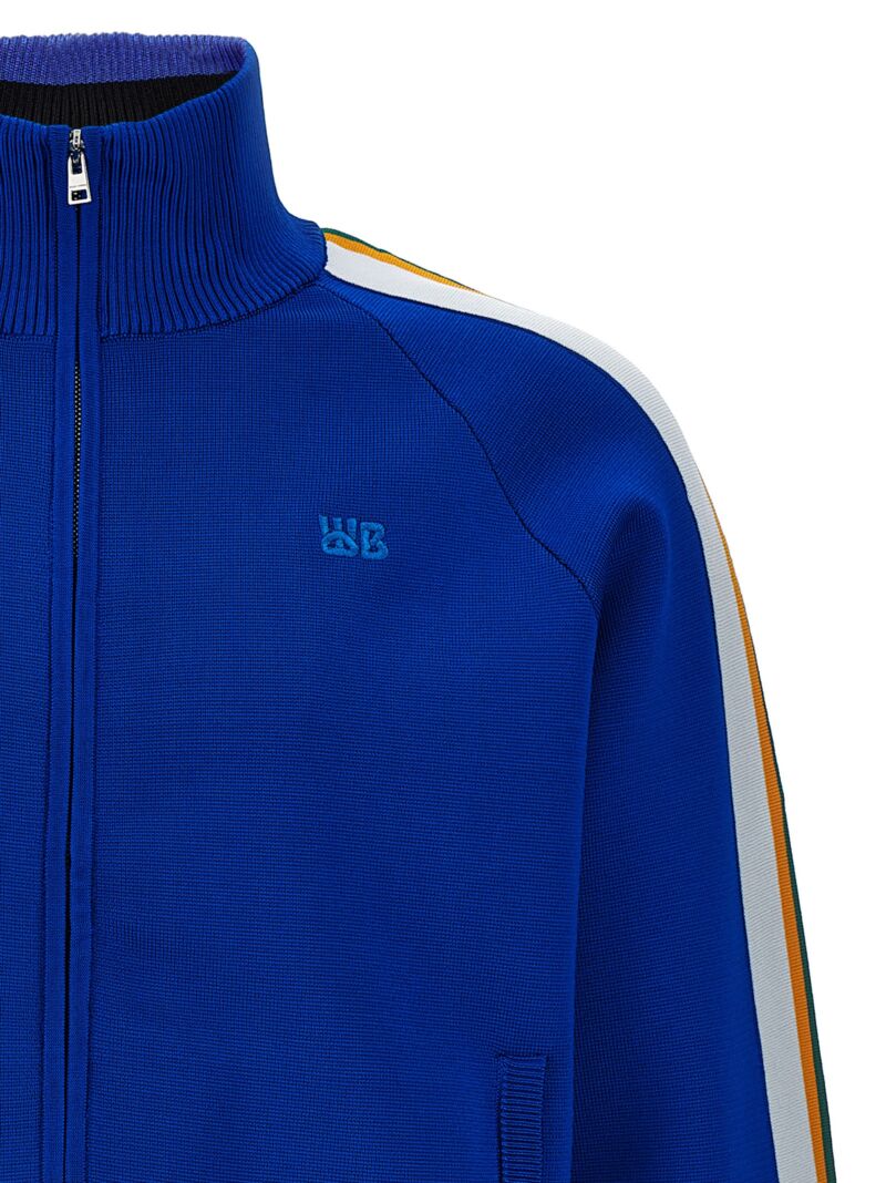 'Tide Track Top' sweatshirt Man WALES BONNER Blue