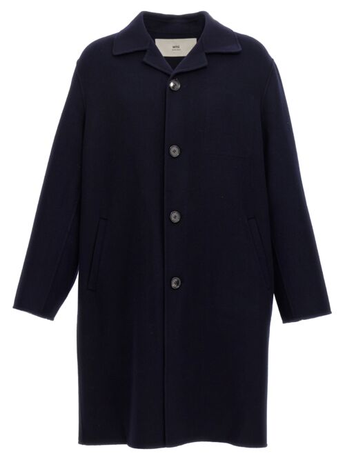 'Car' coat AMI PARIS Blue