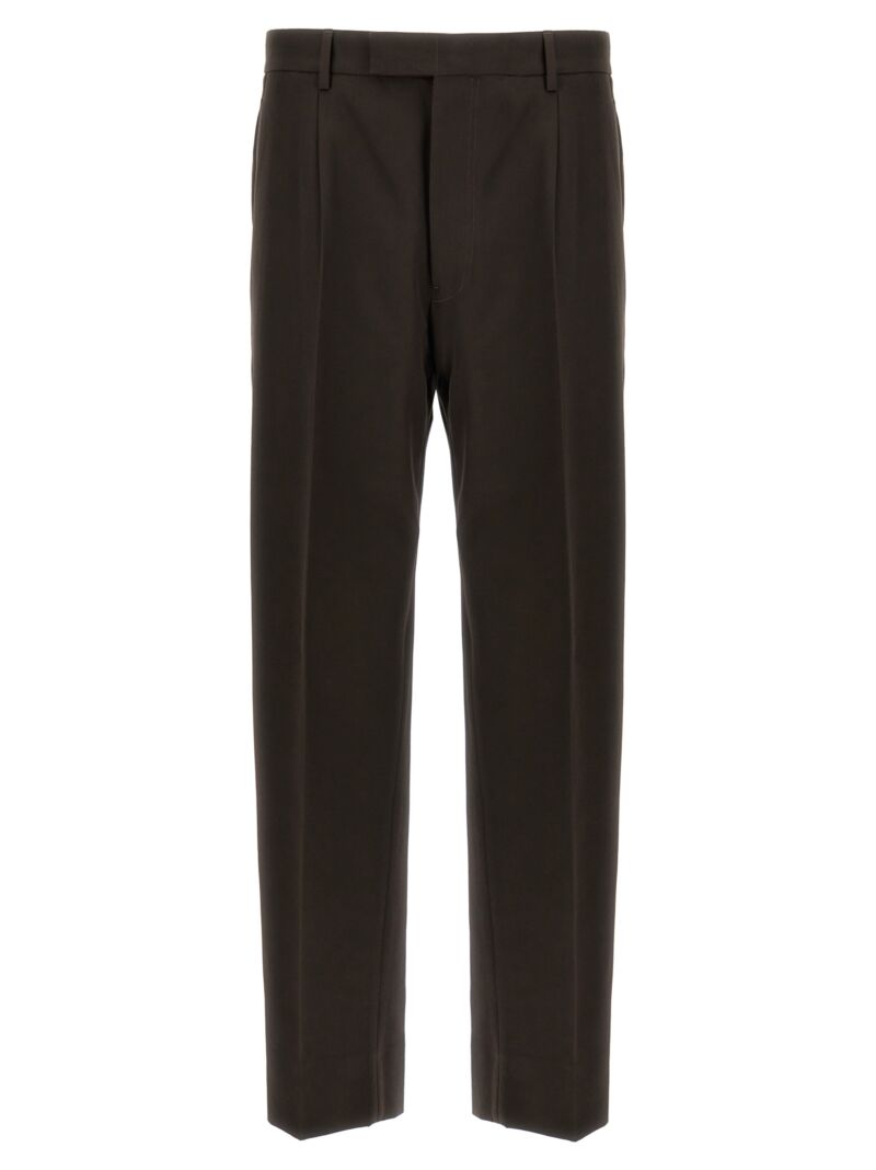 Front pleat pants ZEGNA Brown