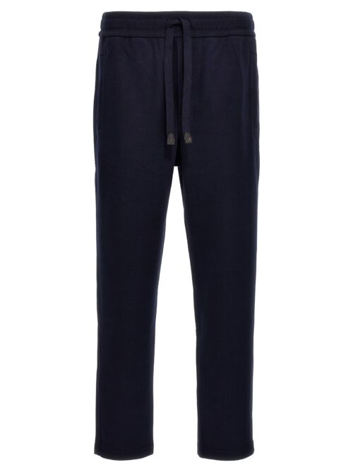 Cotton joggers BRIONI Blue