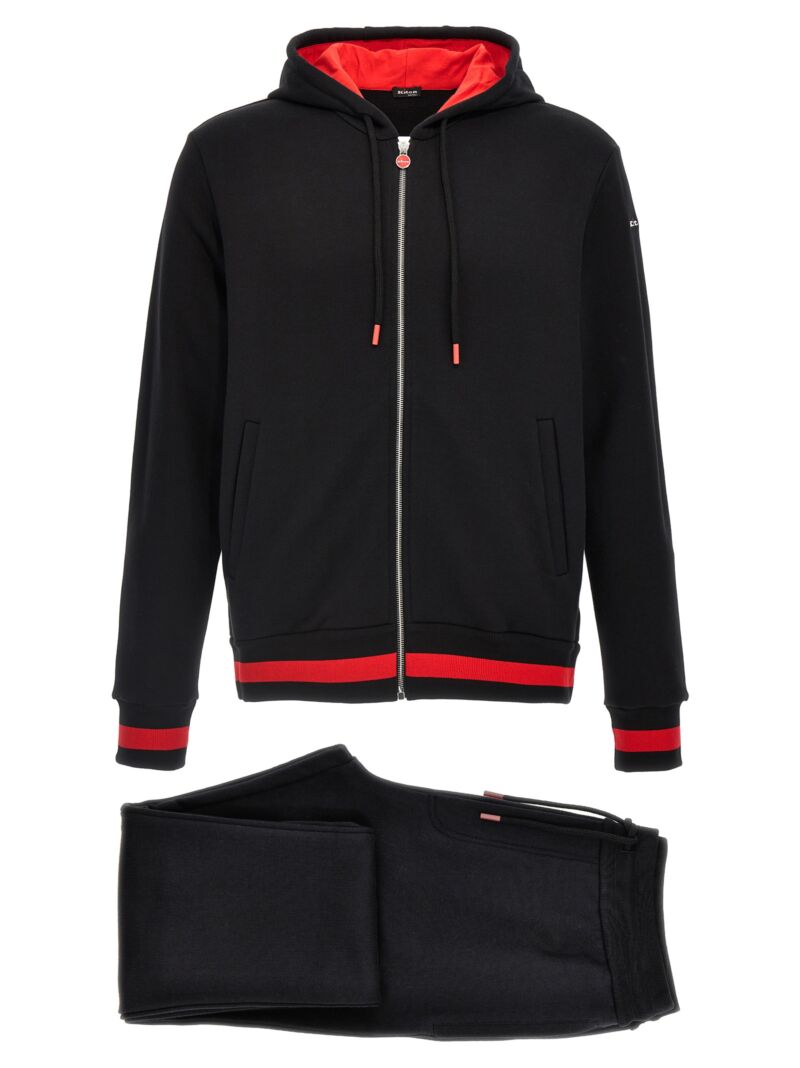 Cotton tracksuit KITON Black