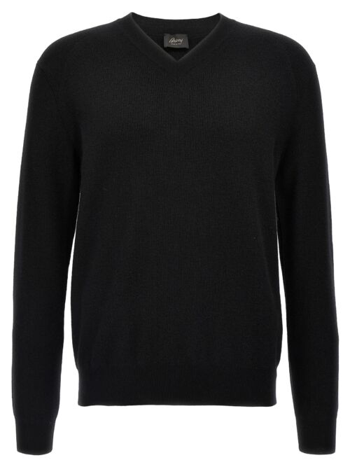 V-neck sweater BRIONI Black