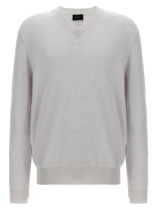 V-neck sweater BRIONI White