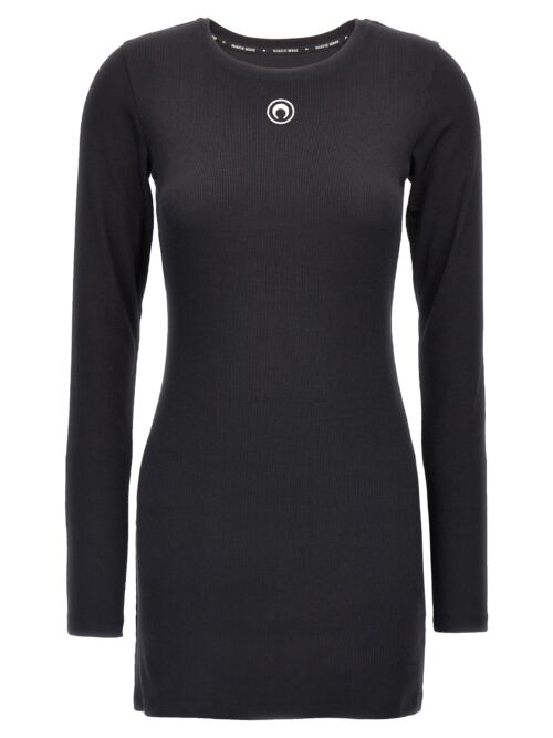 'Moon Logo' dress MARINE SERRE Black