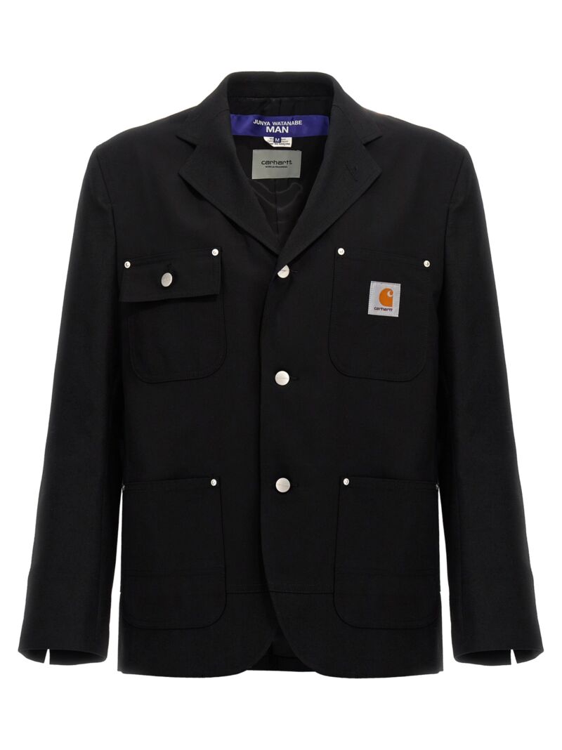 Junya Watanabe x Carhartt WIP single-breasted blazer JUNYA WATANABE Black