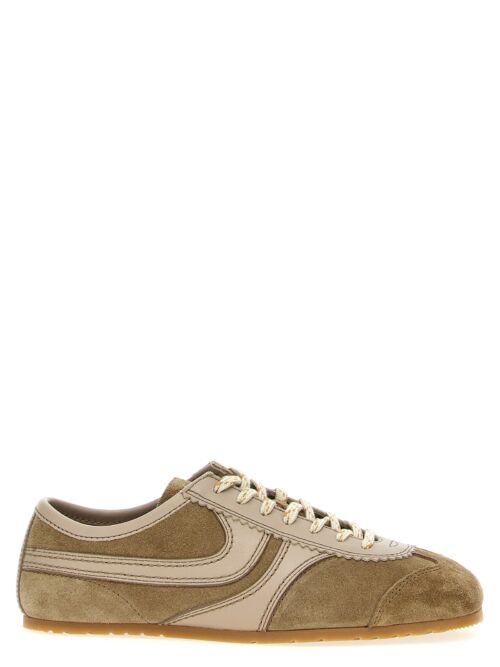 Suede sneakers DRIES VAN NOTEN Beige