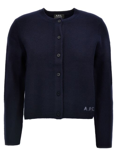 'Mila' cardigan A.P.C. Blue