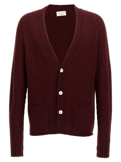 Wool blend cardigan MA'RY'YA Bordeaux